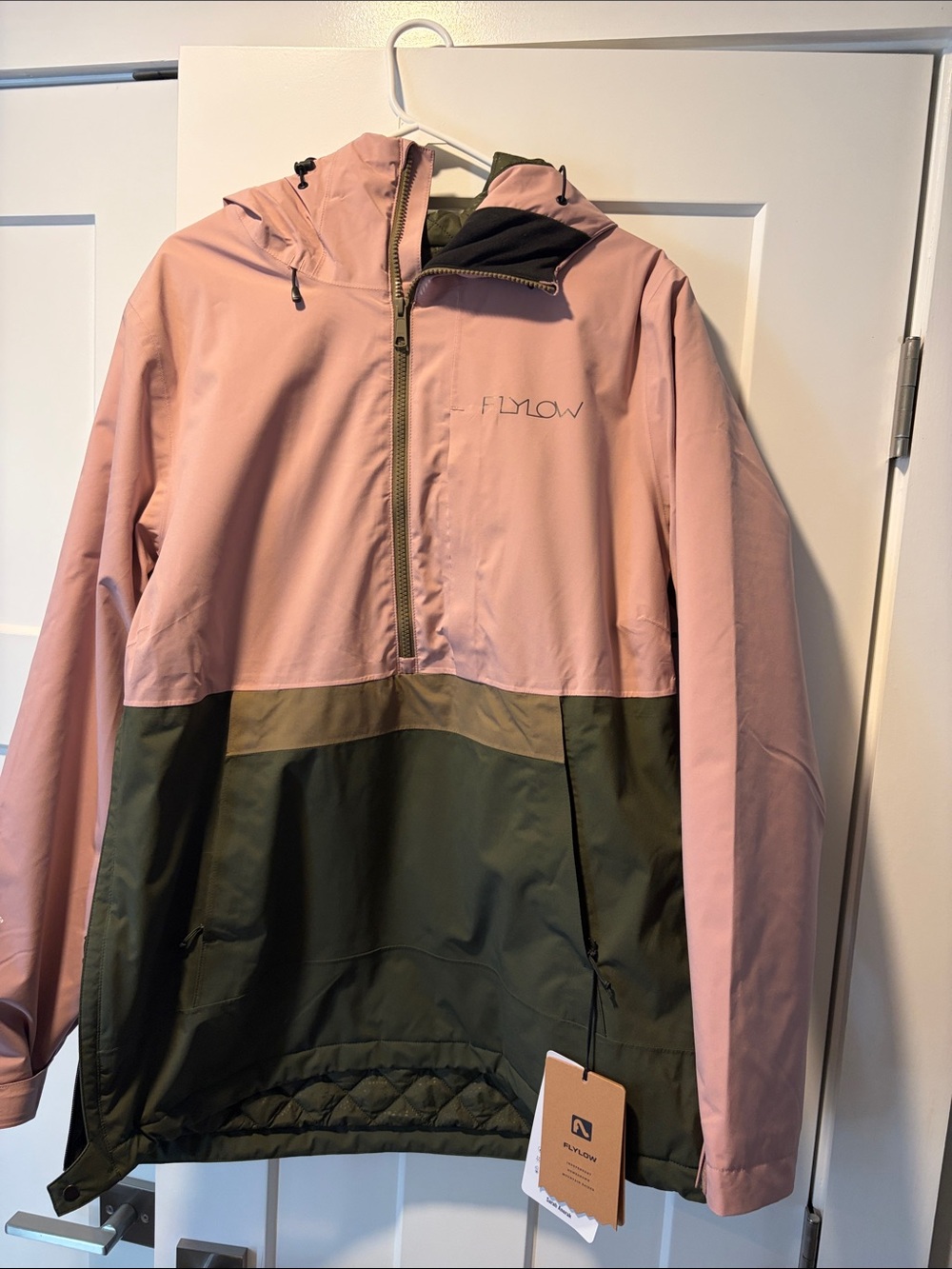 NWT Flylow Women's Dusty Iris/ Evergreen Sarah Anorak ski Jacket